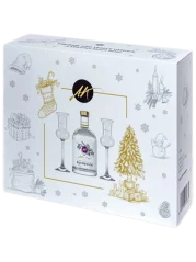 Set Slivovice Anton Kaapl Vánoční luxusní dárkové balení 0,5l 47% (id:910001515)