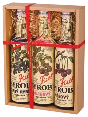 Kitl Malina &amp; Višeň &amp; Černý rybíz - Dárkové balení (id:55419)