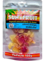 Sušená Papája Sun's Fruit 100g