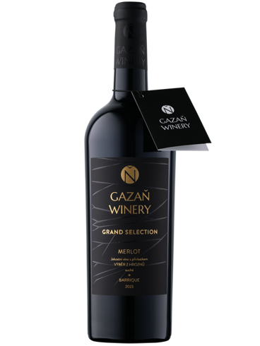 Gazaň Winery Merlot Grand Selection Výběr z hroznů 2023 (id:910002186)