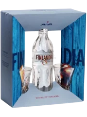 Vodka Finlandia Coconut 0,7l 37.5% se skleničkami + dárkové balení (id:9060062)