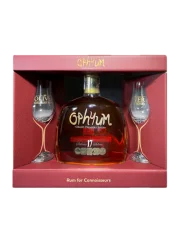 Rum Ophyum 17 Sistema Solera 0,7l 40% se 2 skleničkami + Dárkové balení (id:910002962)