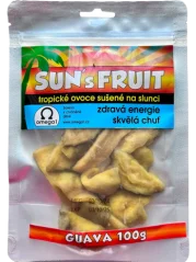 Sušená Guava Sun's Fruit 100g