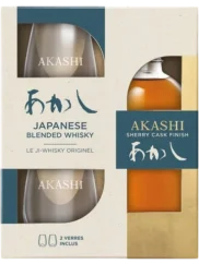 Whisky Akashi Sherry Cask Finish 0,5l 40% se 2 sklenicemi + Dárkové Balení (id:1339004)