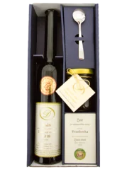 Set Oldřich Drápal André, vinné želé a lžička + Dárkové balení (id:910001837)