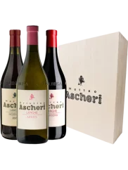 Set Ascheri Barbera, Arneis a Nebbiolo + Dárkové balení (id:9102226)
