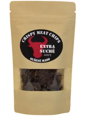 Sušené maso hovězí Spicy Crispy Meat Chips - extra suché 25g (id:910001925)
