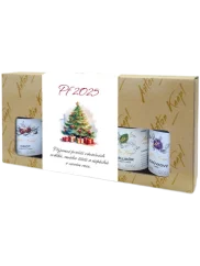 Set Likérů Anton Kaapl Přírodní dárkové balení s vánočním přebalem 5 x 0,05l (id:910001517)