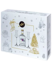 Set Slivovice Anton Kaapl Vánoční luxusní dárkové balení 0,5l 47% (id:910001515)