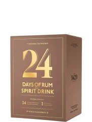 Rumový kalendář Mocha Edition 24x s 2 skleničky + dárkové balení (id:910002783)