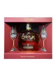 Rum Ophyum 17 Sistema Solera 0,7l 40% se 2 skleničkami + Dárkové balení (id:910002962)