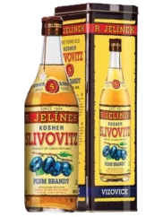 Slivovice Kosher Rudolf Jelínek zlatá 5YO 0,7l 50% + box plechový (id:102026)