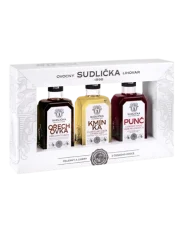 Sudlička tradičně dárkové balení Ořechovka + Kmínka + Punč